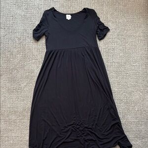 The Nines by HATCH Black Maxi Dress